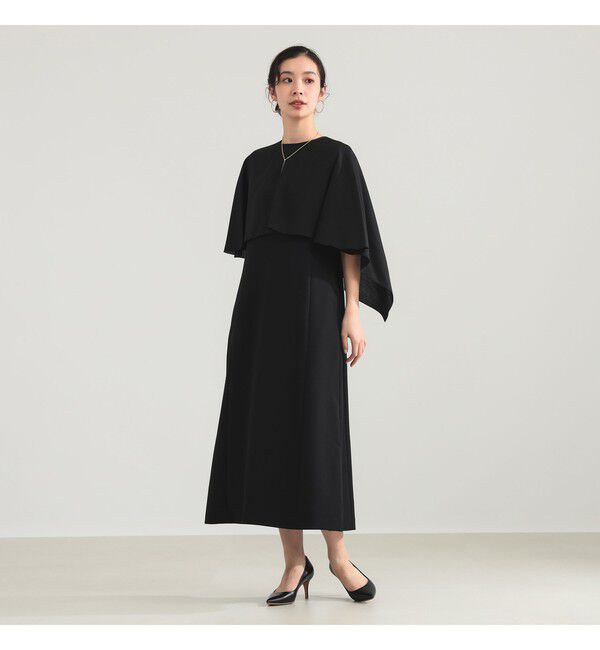 Demi-Luxe BEAMS 「2WAY ケープドレス」|ワンピース|