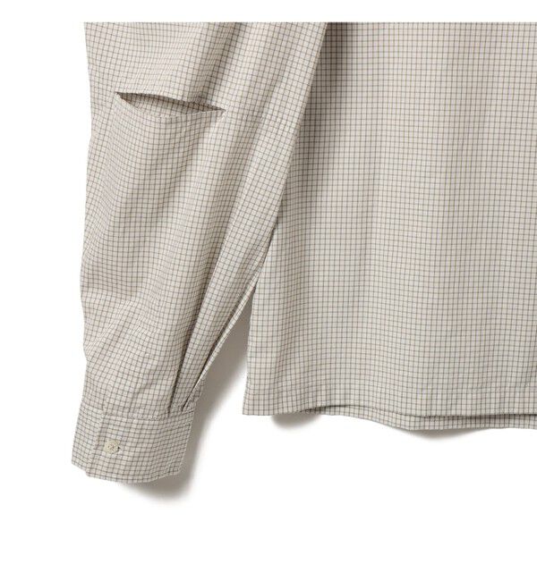 BEAMS「ショート スリットシャツ」|シャツ・ブラウス|