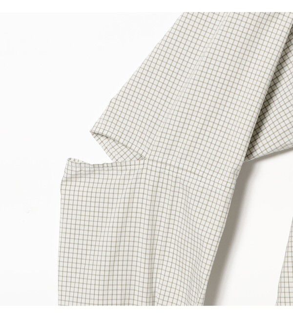 BEAMS「ショート スリットシャツ」|シャツ・ブラウス|