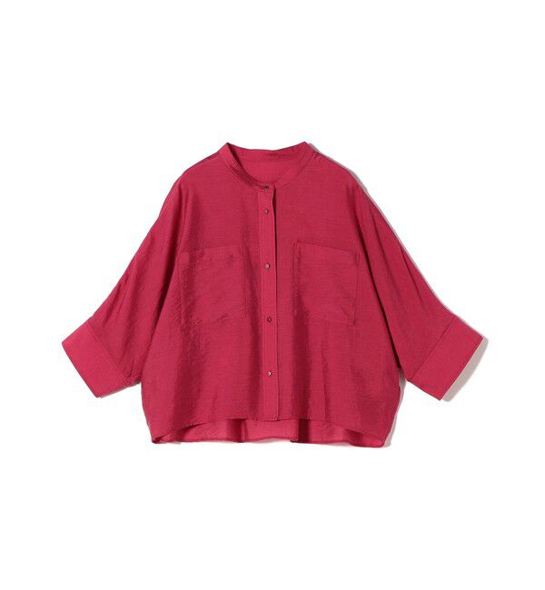 SHIPS for women「《一部追加予約》〈手洗い可能〉シルク混 シアー 羽織 シャツ」|シャツ・ブラウス|