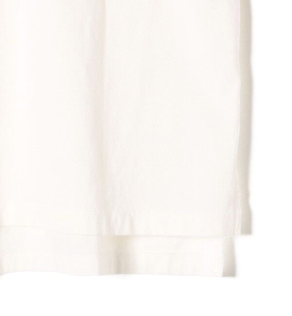 SHIPS for women「【WEB限定】〈手洗い可能〉バリエーション ロゴ 刺繍 プリントTEE」|Tシャツ・カットソー|