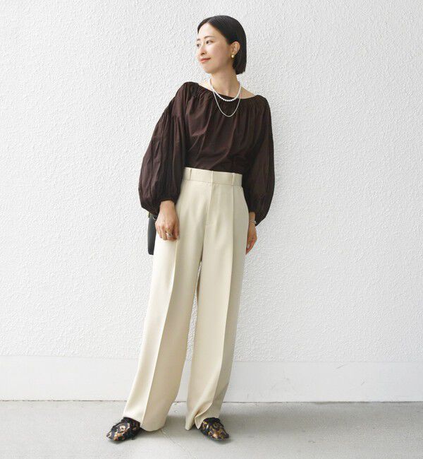 SHIPS for women「【SHIPS別注】TORRAZZO DONNA:〈手洗い可能〉ブラウス」|シャツ・ブラウス|