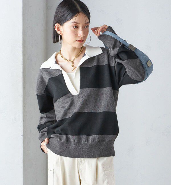 SHIPS for women「【SHIPS別注】WRAPINKNOT:ラガー ニット」|ニット・セーター|