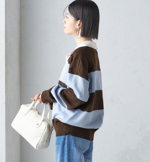 SHIPS for women「【SHIPS別注】WRAPINKNOT:ラガー ニット」|ニット・セーター|