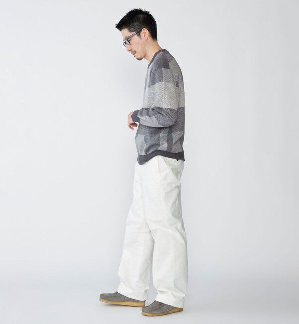 SHIPS「【SHIPS別注】THOMSON: ヘリンボーン トラウザー パンツ」|スラックス|