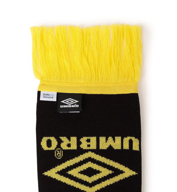 SHIPS any「【SHIPS any別注】UMBRO: エンブレム サッカー マフラー◇」|マフラー|