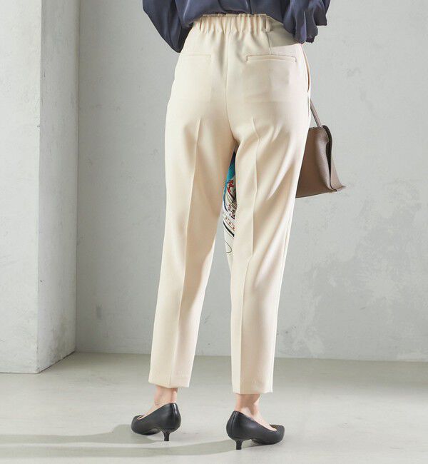 SHIPS for women「〈手洗い可能〉タック テーパード パンツ（セットアップ対応）」|その他|