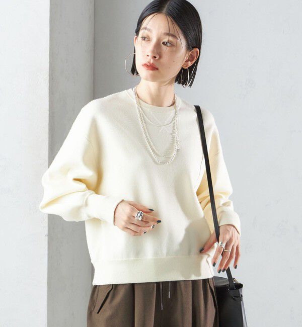 SHIPS for women「〈手洗い可能〉スムース ニット ガゼット プルオーバー」|ニット・セーター|