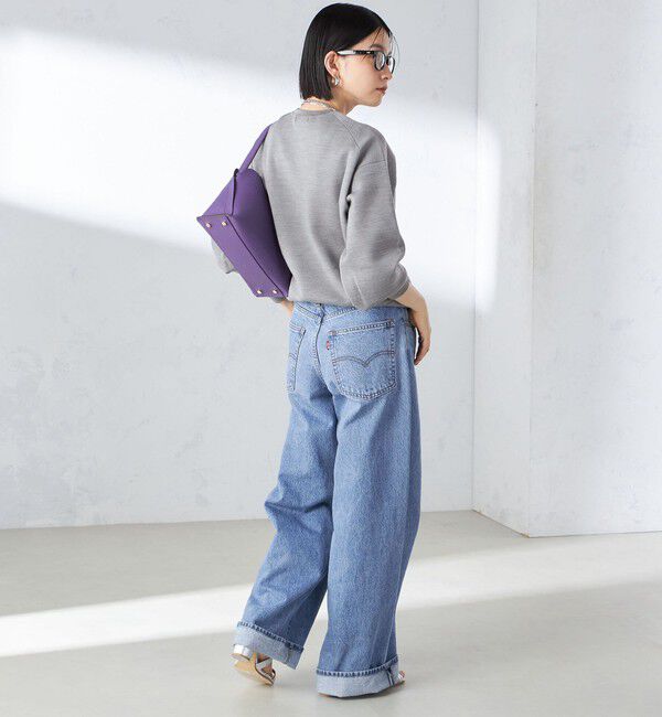 SHIPS for women「〈手洗い可能〉スムース ニット ガゼット プルオーバー」|ニット・セーター|