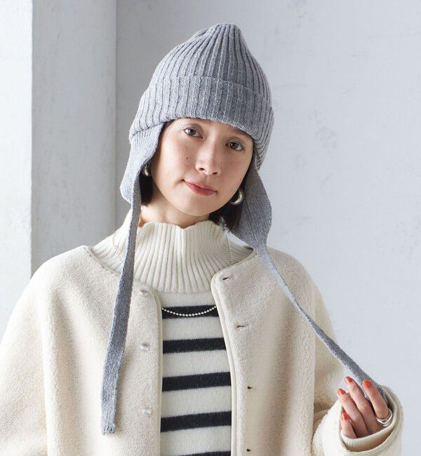 SHIPS for women「Revis.:ニット フライト キャップ」|ニット帽|