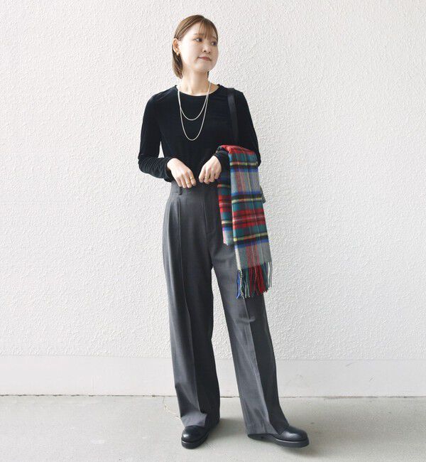 SHIPS for women「シアー トリコット ロングスリーブ TEE」|Tシャツ・カットソー|