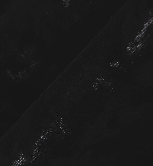 SHIPS any「bon_meur:〈手洗い可能〉クラッシュ ベロア シャーリング 2WAY スカート」|フレア|