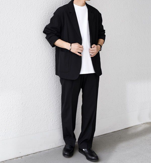 SHIPS any「SHIPS any:〈吸水速乾〉Rapidry リラックス ジャケット(セットアップ対応)◇」|テーラードジャケット|