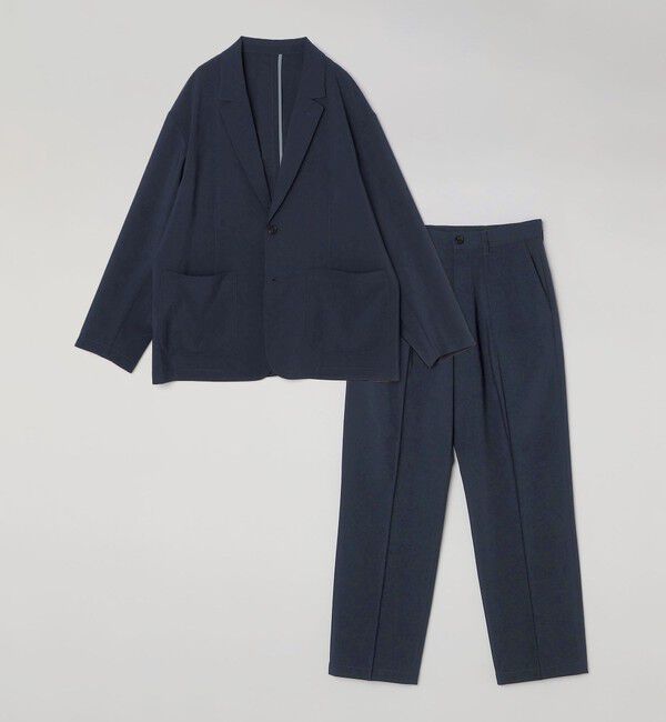 SHIPS any「SHIPS any:〈吸水速乾〉Rapidry リラックス ジャケット(セットアップ対応)◇」|テーラードジャケット|