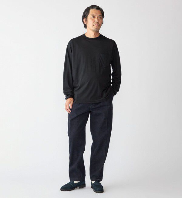 SHIPS「Southwick: Gate Label メリノウール ロングスリーブ Tシャツ」|Tシャツ・カットソー|