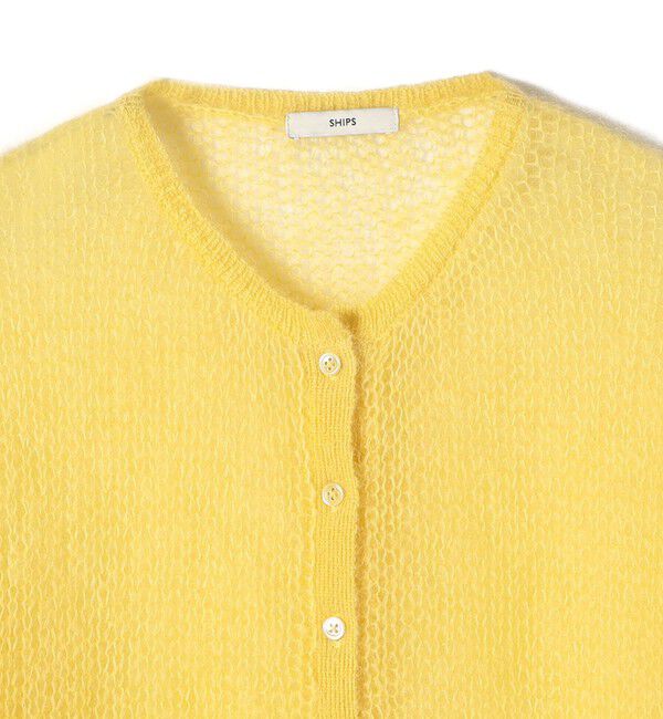 SHIPS for women「モヘヤ クルーネック カーディガン」|カーディガン|