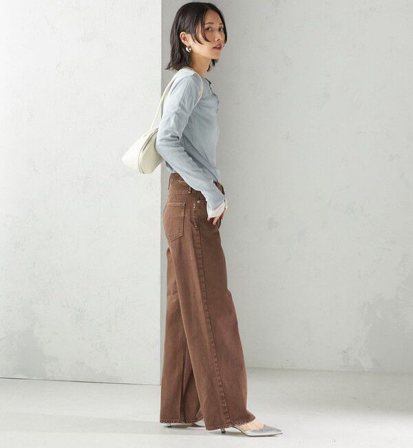 SHIPS for women「upper hights:THE NIECE MIDRISE」|デニム|