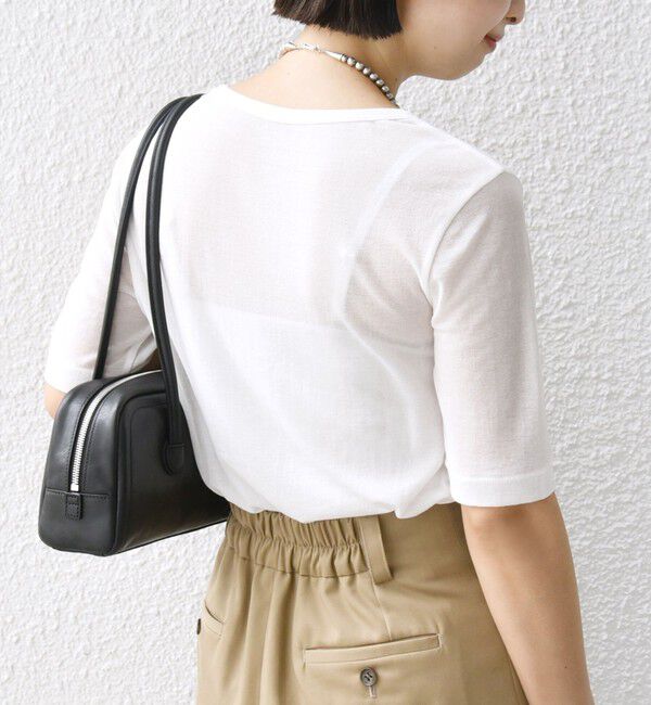 SHIPS for women「シアー フライス レイヤード TEE」|Tシャツ・カットソー|