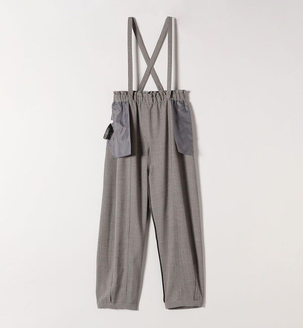 SHIPS any「SHIPS any:〈洗濯機可能〉ウーステッド サスペンダー付き バルーン パンツ」|その他|