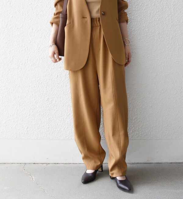 SHIPS any「SHIPS any:〈洗濯機可能〉ウーステッド サスペンダー付き バルーン パンツ」|その他|