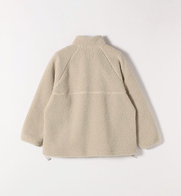 SHIPS any「SHIPS any:〈洗濯機可能〉ボア フリース ハーフジップ プルオーバー」|Tシャツ・カットソー|