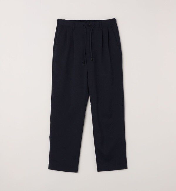 SHIPS any「SHIPS any:〈洗濯機可能/抗ピリング〉ウールライク 2プリーツ セミワイド イージーパンツ◇」|チノ|