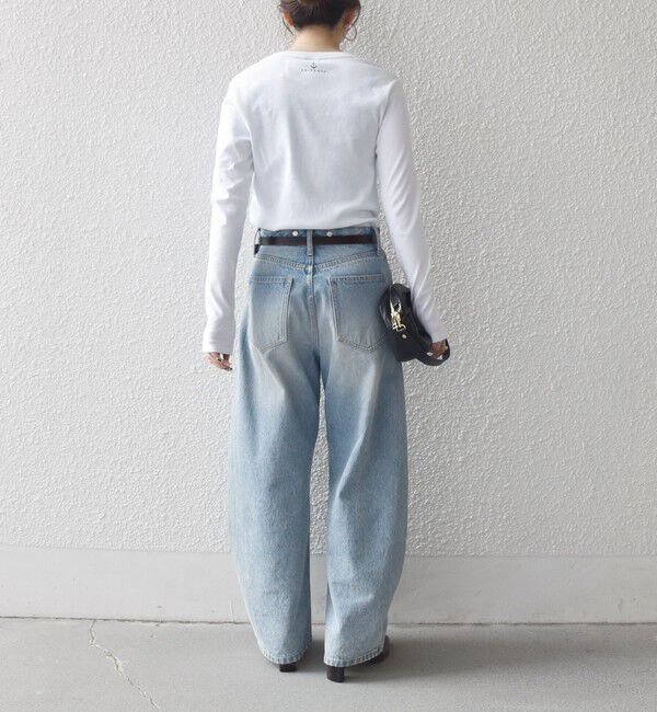 SHIPS any「【SHIPS any別注】PETIT BATEAU: プリント ロン TEE」|Tシャツ・カットソー|