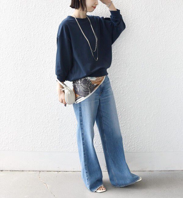 SHIPS for women「《予約》〈手洗い可能〉ハイゲージ ドルマン プルオーバー」|Tシャツ・カットソー|