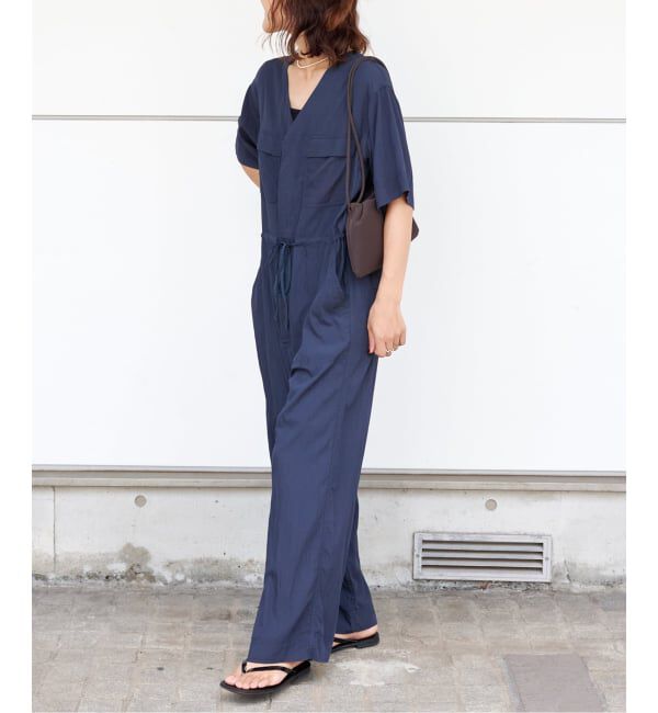 OUTDOOR PRODUCTS Usual Things「追加2 ダブルポケットVネックオールインワン」|オールインワン|