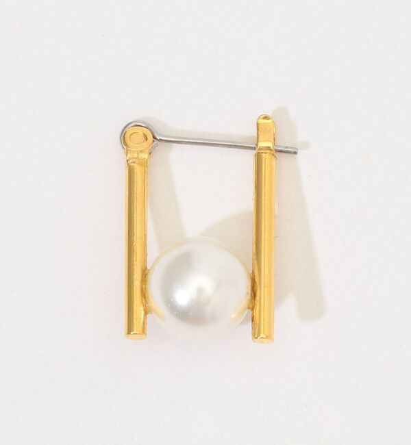 TOMORROWLAND GOODS「【別注】januka パールコンビピアス」|ピアス|