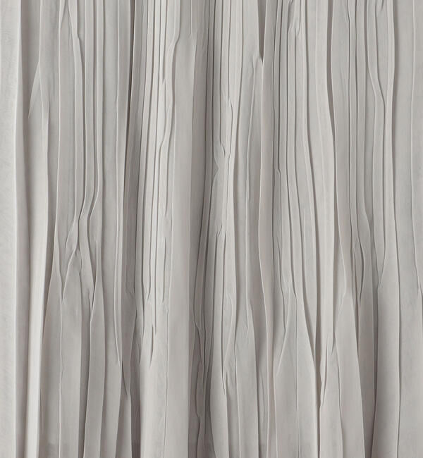 Ballsey「ダブルガーゼプリーツ フラットプリーツスカート」|フレア|