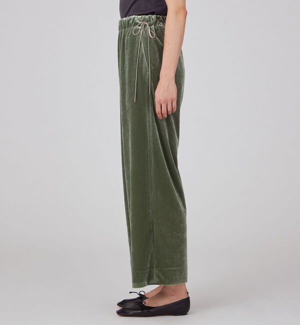 Ballsey「マットベロア イージーストレートパンツ」|その他|