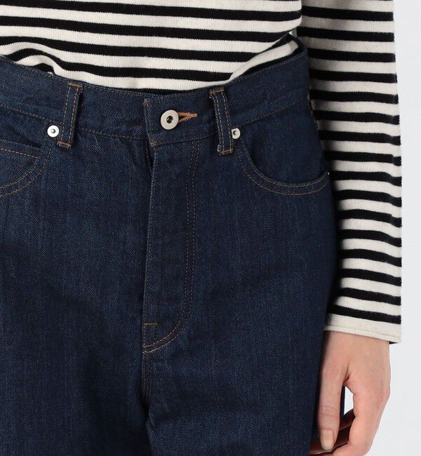 GALERIE VIE「セルヴィッチデニム ストレートパンツ」|デニム|