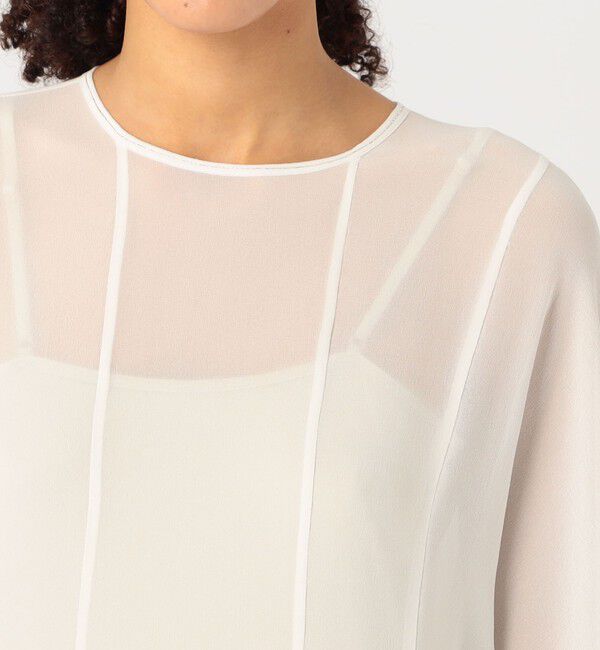 DES PRES「シルクシフォン バルーンワンピース」|ワンピース|