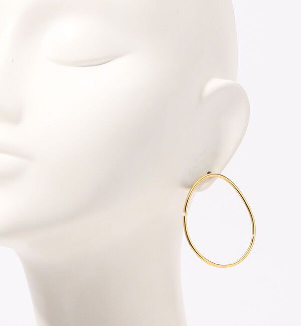 TOMORROWLAND GOODS「PHILIPPE AUDIBERT Antea S ゴールドフープピアス」|ピアス|