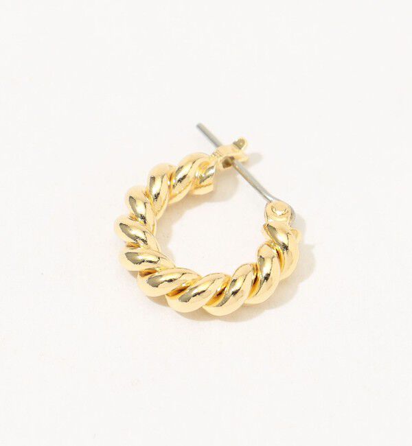 TOMORROWLAND GOODS「LAURA LOMBARDI MINI TWIST HOOPS ピアス」|ピアス|