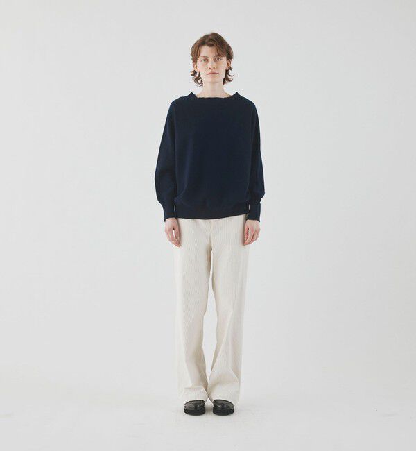 GALERIE VIE「ラムズウール ボートネックプルオーバー」|ニット・セーター|