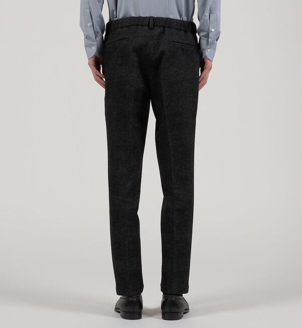 TOMORROWLAND MENS「ウールコットンダブルジャガード  シャーリングパンツ」|スラックス|