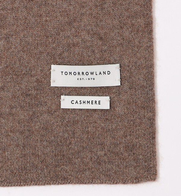 TOMORROWLAND GOODS「TOMORROWLAND カシミヤ ニットストール」|マフラー|