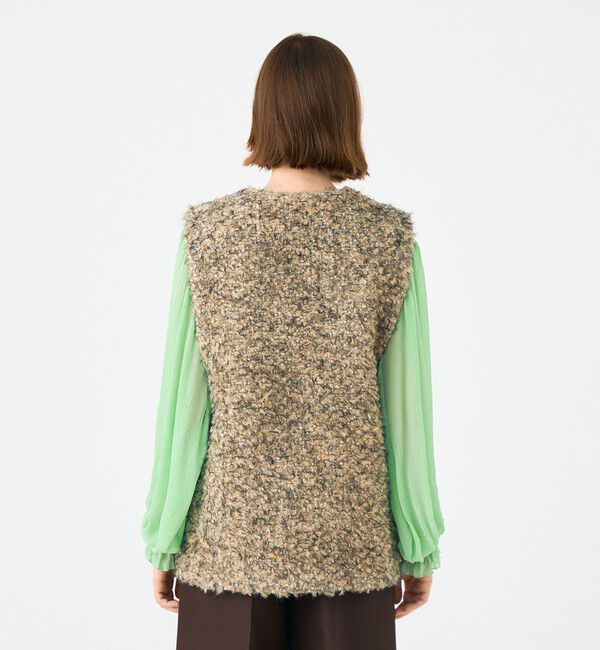 Ballsey「Kate クルーネックジレ」|ダウンベスト・ベスト|