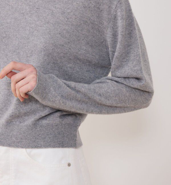 GALERIE VIE「スコットランドカシミヤ クレリックプルオーバー」|ニット・セーター|