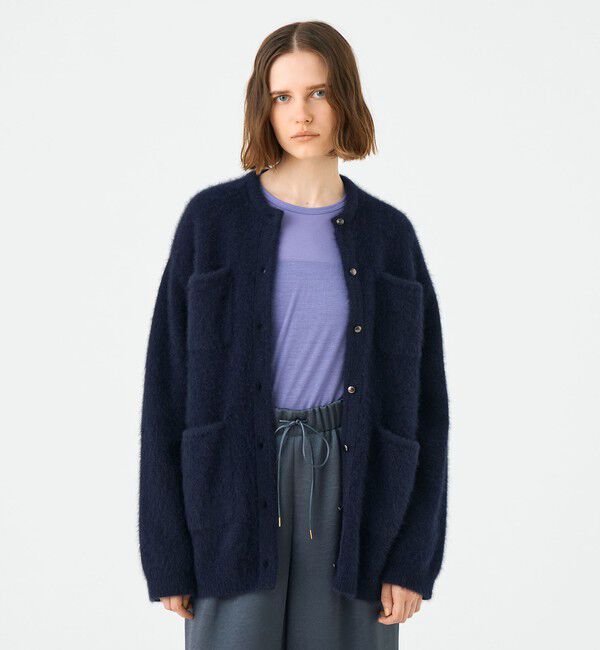 Ballsey「フォックスヤク クルーネックカーディガン」|カーディガン|