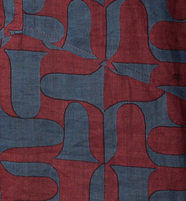 BACCA「コットンオーガンジープリント ロングワンピース」|ワンピース|