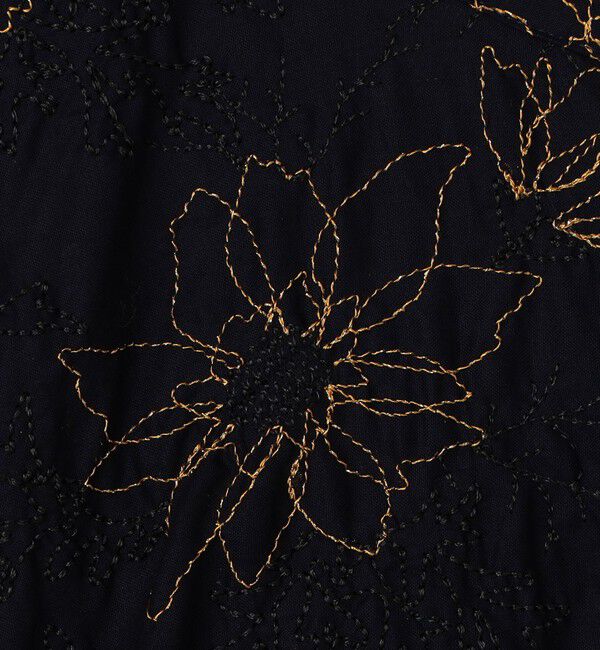 MACPHEE「フラワーエンブロイダリー チュニックブラウス」|シャツ・ブラウス|