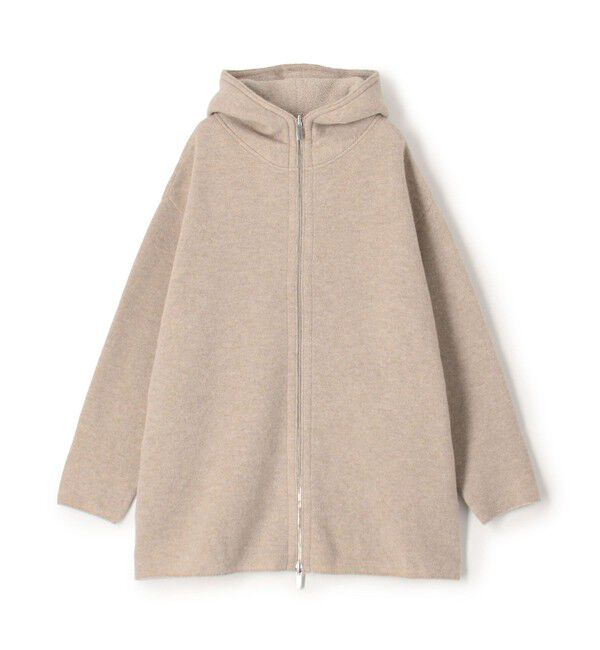 GALERIE VIE「ウールダブルフェイスパイル 2-wayフーデッドコート」|その他|41 ライトベージュ