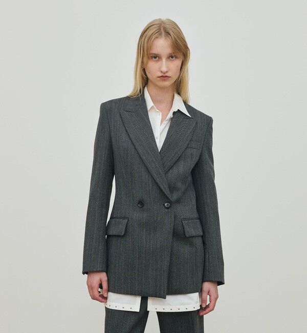 DES PRES「シェトランドへリンボーン テーラードジャケット」|テーラードジャケット|