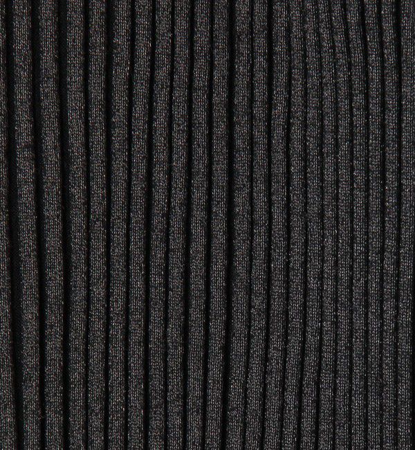 DES PRES「プレーティンググロッシーヤーン アシンメトリーカーディガン」|カーディガン|