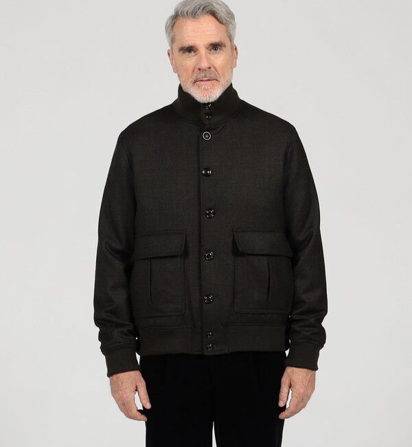 TOMORROWLAND MENS「【別注】VALSTAR   Valstarino ウール ドライビングブルゾン DORMEIUL」|ブルゾン・スタジャン|