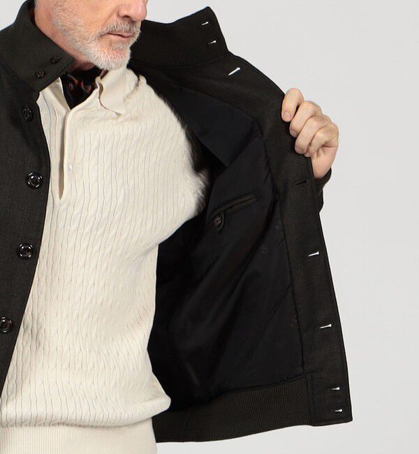 TOMORROWLAND MENS「【別注】VALSTAR   Valstarino ウール ドライビングブルゾン DORMEIUL」|ブルゾン・スタジャン|