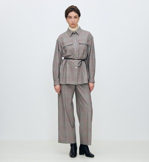 TOMORROWLAND collection「マルチグレンチェック CPOシャツ」|シャツ・ブラウス|